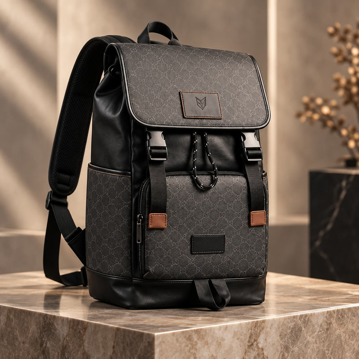 Mochila DAVINCI™ Cuero Legítimo – Estilo Atemporal